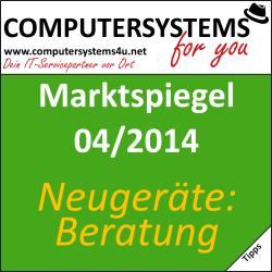 Marktspiegel 04/2014 – Neuanschaffung: Netbook, Notebook oder Stand-PC?