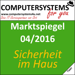 Marktspiegel 04/2016: Sicherheit im Haus