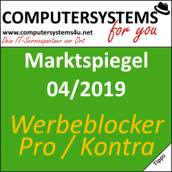 Marktspiegel 04/2019: Vor- und Nachteile von Werbeblockern