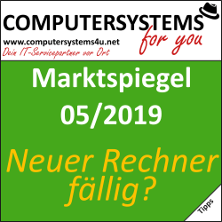 Marktspiegel 05/2019: Neuer Rechner fällig?