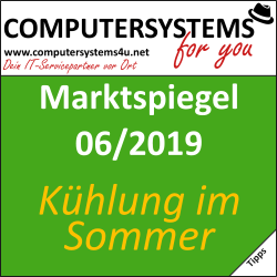 Marktspiegel 06/2019: Kühlung im Sommer