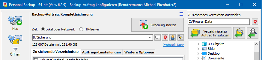 PB Erste Sicherung 01
